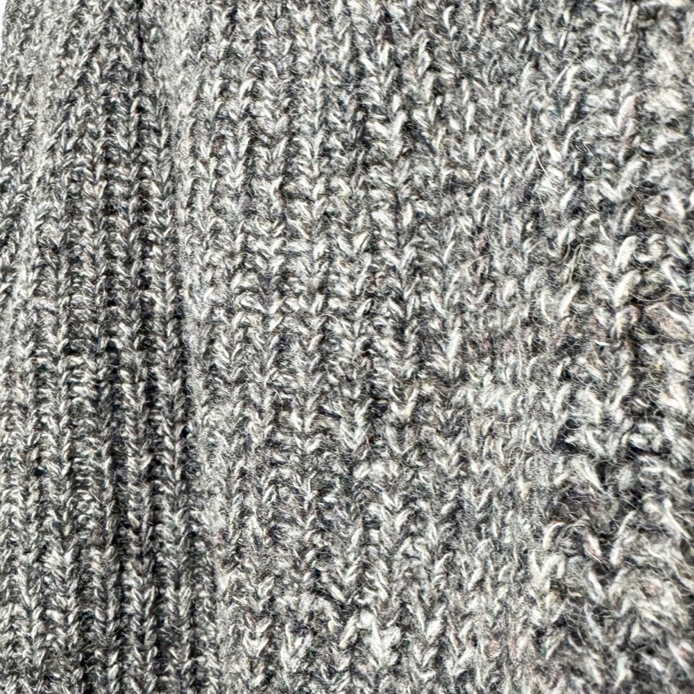 Vintage Dartmoor Jumpers Chunky Knit Gray 100% Wool Sweater Size XL - Picture 9 of 13